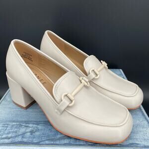 NEW Journee Collection Tru Comfort Foam Nysa Women’s Heeled Loafer Sand Size 7.5